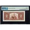 Image 2 : 1937 $2 Bank of Canada BC-22c PMG Superb Gem Uncirculated 67EPQ