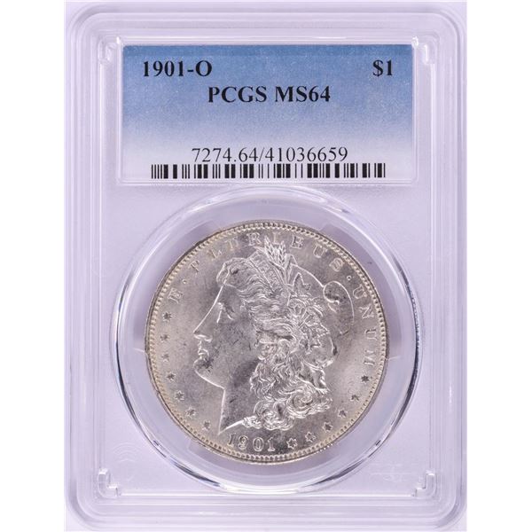 1901-O $1 Morgan Silver Dollar Coin PCGS MS64