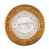 Image 2 : .999 Silver Harrah's Casino Reno Nevada $10 Casino Limited Edition Gaming Token