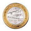 Image 1 : .999 Silver Main Street Station Las Vegas, NV $10 Limited Edition Casino Gaming Token
