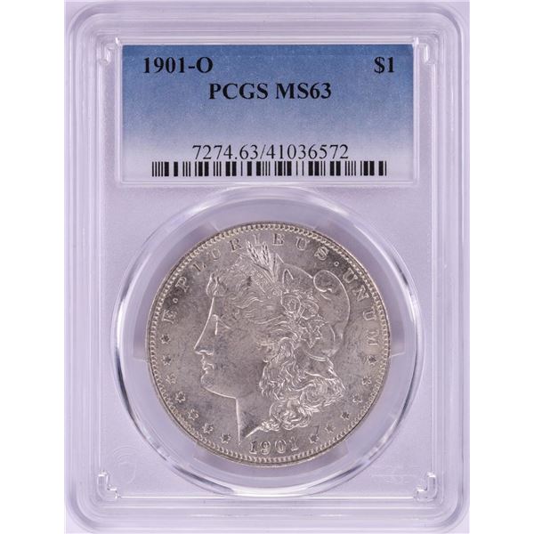 1901-O $1 Morgan Silver Dollar Coin PCGS MS63