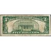 Image 2 : 1929 $5 Federal Reserve Bank Note Chicago