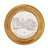 Image 2 : .999 Silver Plaza Hotel & Casino Nevada $10 Gaming Token Limited Edition