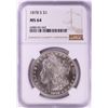 Image 1 : 1878-S $1 Morgan Silver Dollar Coin NGC MS64