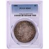 Image 1 : 1886 $1 Morgan Silver Dollar Coin PCGS MS62 Nice Toning