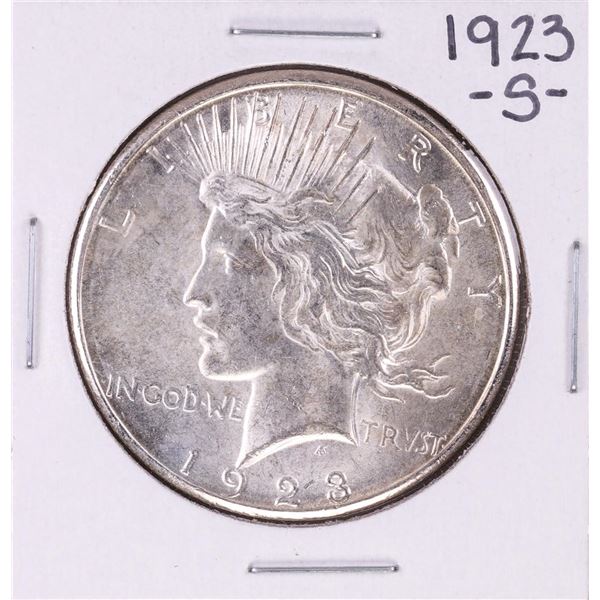 1923-S $1 Peace Silver Dollar Coin