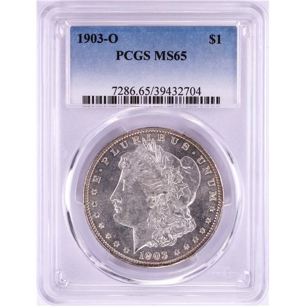 1903-O $1 Morgan Silver Dollar Coin PCGS MS65