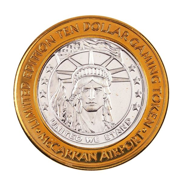 .999 Silver McCarran International Airport Las Vegas, NV $10 Limited Gaming Token