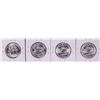 Image 2 : Lot of (4) 1955 Franklin Half Dollar Coins