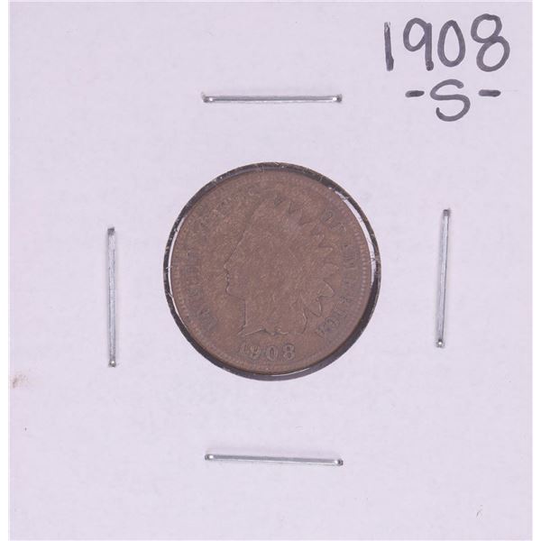 1908-S Indian Head Cent Coin