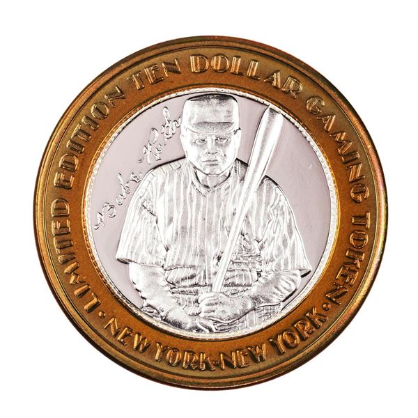 .999 Silver New York New York Hotel & Casino $10 Limited Edition Gaming Token