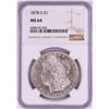 Image 1 : 1878-S $1 Morgan Silver Dollar Coin NGC MS64