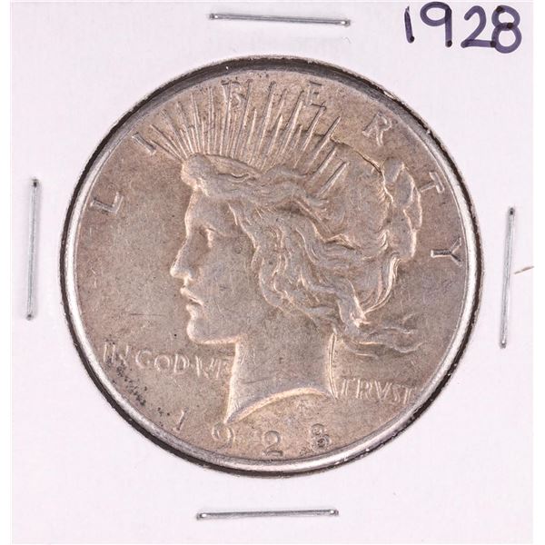 1928 $1 Peace Silver Dollar Coin