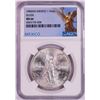 Image 1 : 1985Mo Mexico 1 Onza Libertad Silver Coin NGC MS66