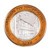 Image 1 : .999 Silver Harveys Lake Tahoe, Nevada $10 Casino Limited Edition Gaming Token