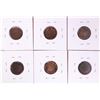 Image 2 : Set of 1864 -1868 Indian Head Cent Coins Including 1864-L