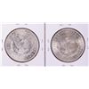 Image 2 : Lot of 1882 & 1898 $1 Morgan Silver Dollar Coins