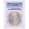 Image 1 : 1899 $1 Morgan Silver Dollar Coin PCGS MS63