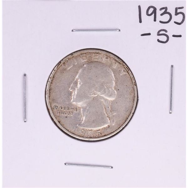 1935-S Washington Quarter Coin