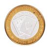 Image 1 : .999 Silver McCarran International Airport $10 Casino Limited Edition Gaming Token
