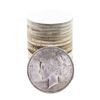 Image 1 : Roll of (20) Brilliant Uncirculated 1924 $1 Peace Silver Dollar Coins