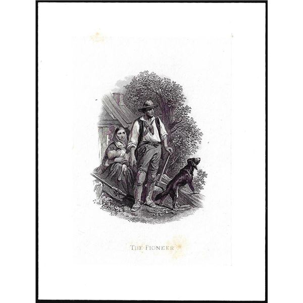 Henry Gugler 'The Pioneer' Woodchopper Vignette