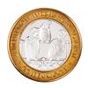 Image 1 : .999 Silver Golden Nugget Las Vegas, Nevada $10 Limited Edition Casino Gaming Token