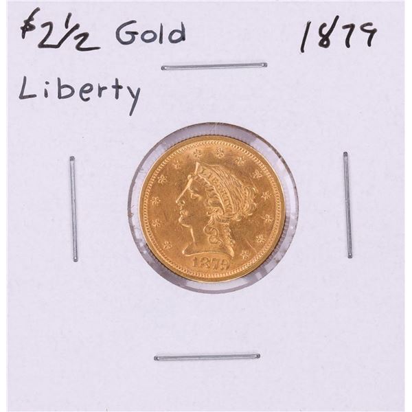 1879 $2 1/2 Liberty Head Quarter Eagle Gold Coin
