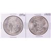 Image 1 : Lot of 1896 & 1900 $1 Morgan Silver Dollar Coins