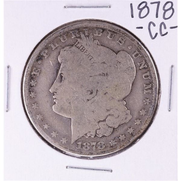 1878-CC $1 Morgan Silver Dollar Coin