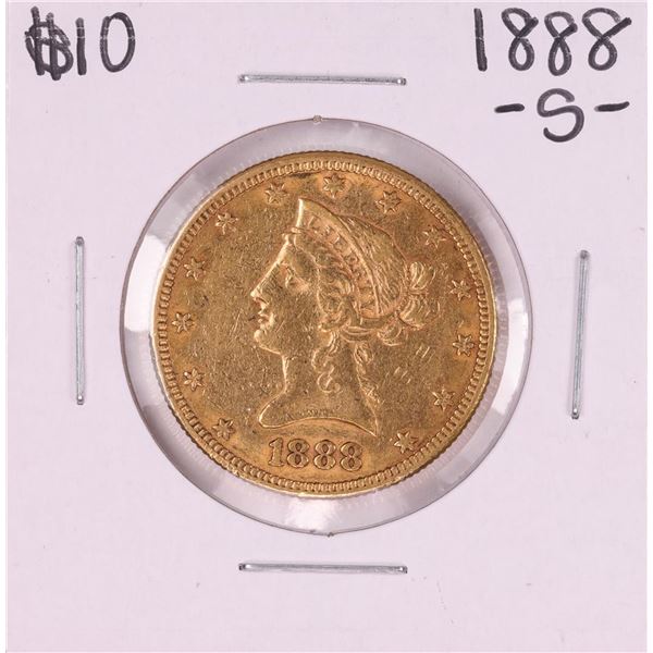 1888-S $10 Liberty Head Eagle Gold Coin