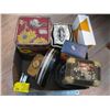 Image 1 : ASST. TINS, BOXES, ETC.