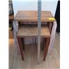 Image 1 : 2 PIECE NESTING TABLE SET