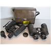 Image 1 : PAIR OF BUSHNELL BINOCULARS & A PAIR OF VIVITAR BINOCULARS, AS IS