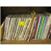 Image 1 : LG. LOT OF ASST. BOOKS & MAGAZINES, OLD CATALOGUES, VOGUE, COSMO, ETC.