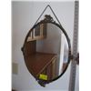 Image 1 : METAL FRAMED OVAL MIRROR