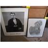 Image 1 : JAMES DEAN PICTURE & THE MARILYN MUNROE PICTURE