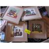 Image 2 : 2 BOXES OF MISC. FRAMED PICTURES, KITCHEN RACK, FLASHLIGHT ETC.