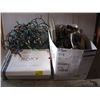 Image 1 : MISC. HALLOWEEN & CHRISTMAS LIGHTS, DECORATIONS, ETC.