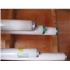 Image 2 : 6 8' FLUORESCENT LIGHT FIXTURES & BULBS