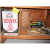 Image 1 : TEXACO CAN, A LABATT'S STOUT ASHTRAY, SHELL MAP, ESSO MAP, ETC.