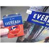 Image 2 : EVERREADY FLASHLIGHT CARDBOARD SIGN & EVERREADY BATTERY