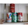 Image 1 : 5 OIL CANS, ESSO, KENDALL, VALVOLINE