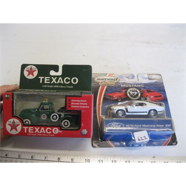 1970 FORD MUSTANG & 1950 CHEVY TEXACO TOW TRUCK