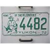 Image 3 : 3 YUKON LICENCE PLATES, 1963, '72 & NO DATE