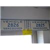 Image 1 : PAIR OF 1961 VANCOUVER VEHICLE PLATES