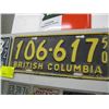 Image 2 : 1942 & 1950 BC LICENCE PLATES