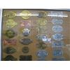 Image 1 : FRAMED COLLECTION OF BC CHAUFFEUR BADGES, 26 IN TOTAL
