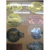 Image 2 : FRAMED COLLECTION OF BC CHAUFFEUR BADGES, 26 IN TOTAL