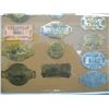 Image 3 : FRAMED COLLECTION OF BC CHAUFFEUR BADGES, 26 IN TOTAL